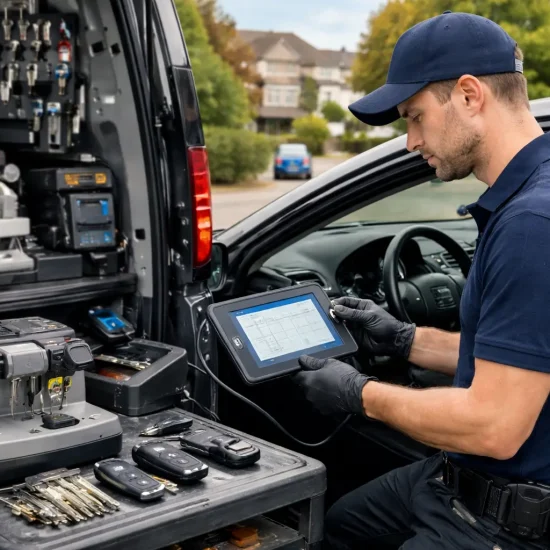 Car-key-replacement-and-programming-service-performed-by-mobile-auto-locksmith